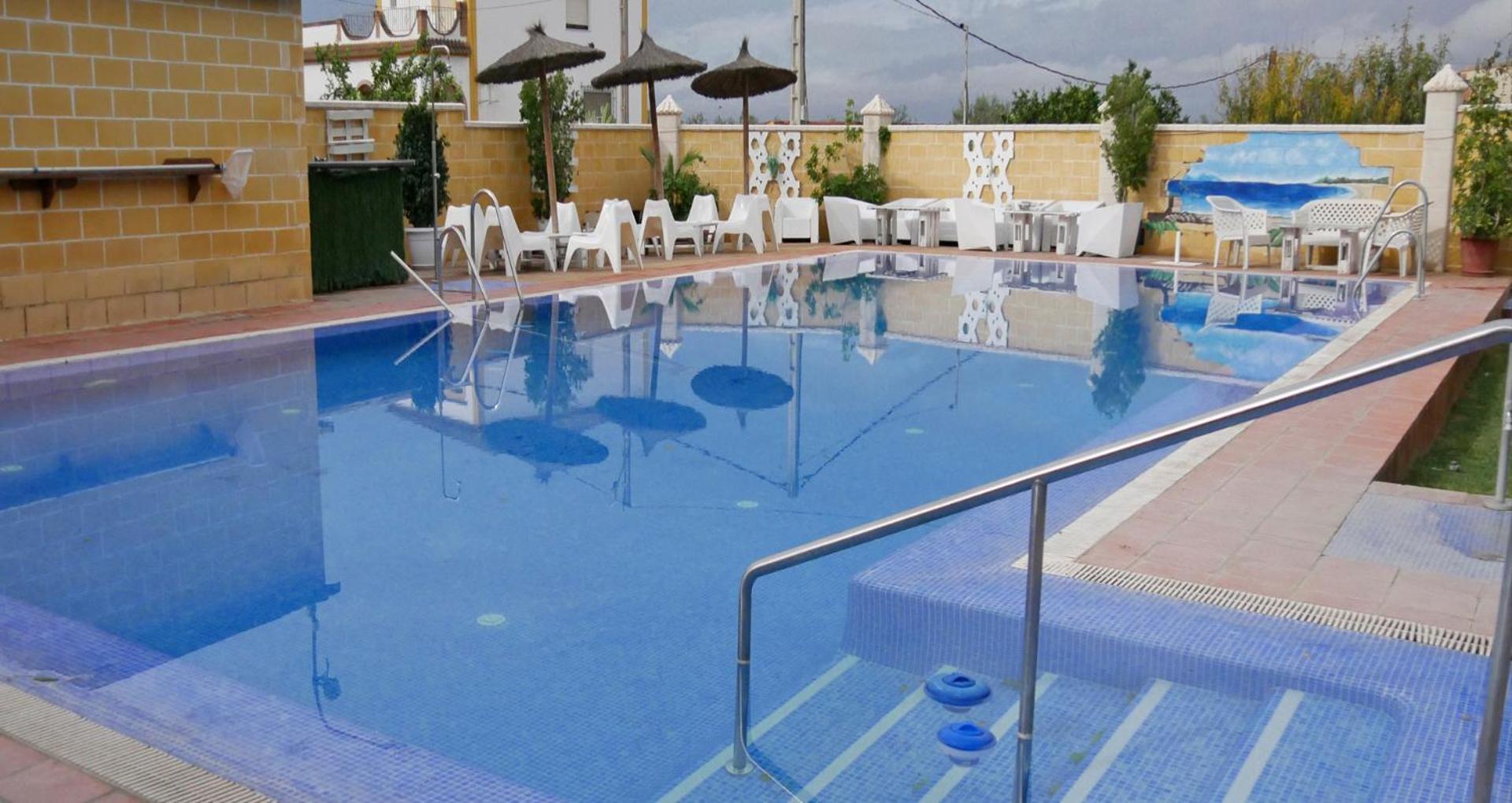 Hostal Al-Andalus La Guijarrosa Bagian luar foto
